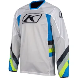 Klim Mojave, Trikot - Hell gRey/Neon-Blau/Neon-Gelb - S
