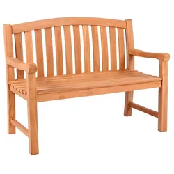 Gartenbank Avignon 120 cm Teak Braun