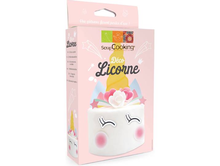 ScrapCooking - Unicorn Decoratie - Set/12