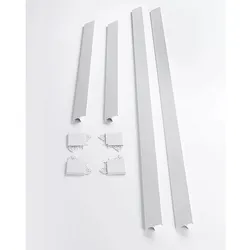 DOLLE Abdeckleisten/Bekleidungsleisten für Bodentreppen, 120x60 cm, DOLLE clickFIX