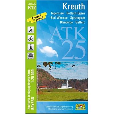 Kreuth 1:25 000, Sonstige von , Landesamt für Digitalisierung, Breitband und Vermessung, Bayern, 978-3-89933-884-3