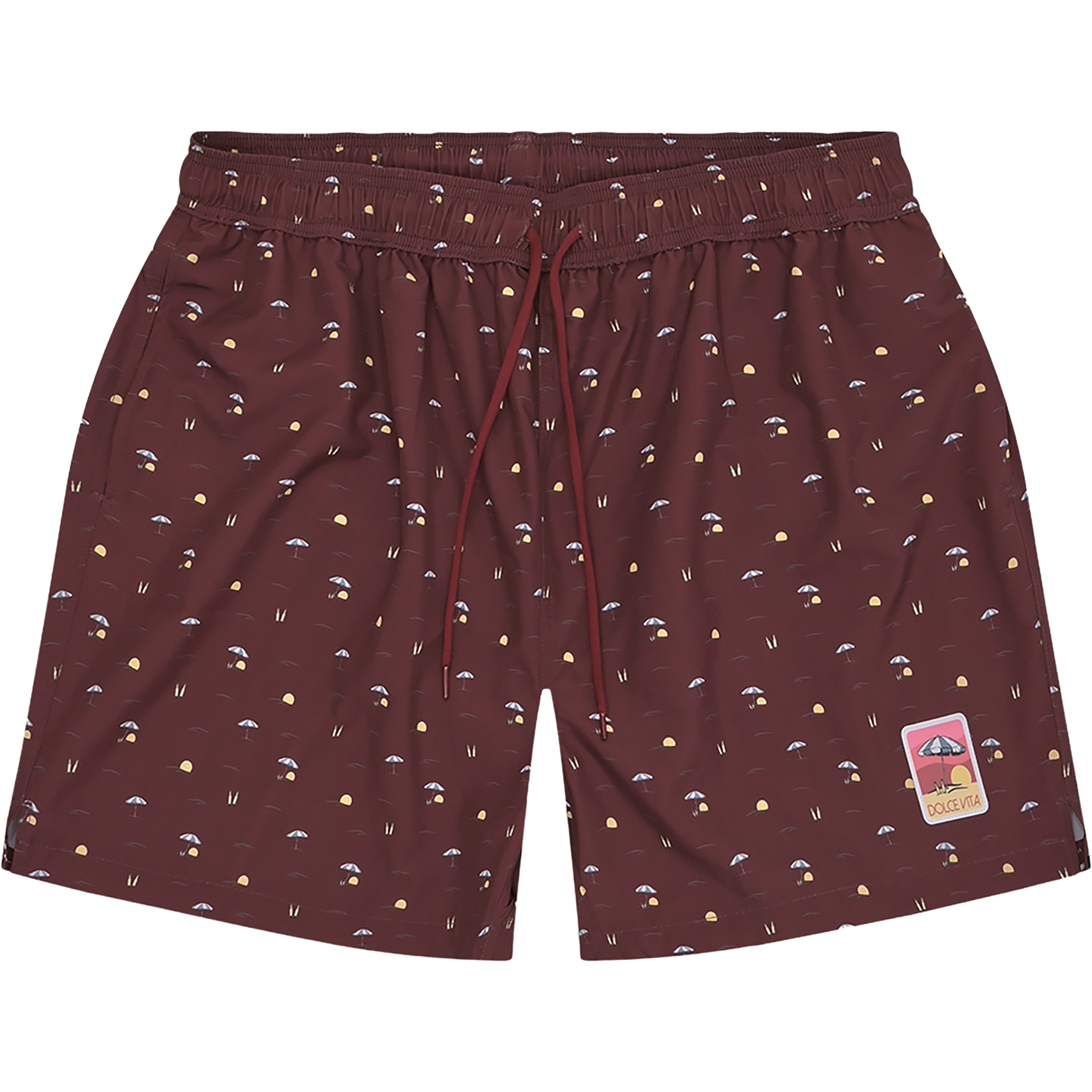 Bavarian Caps Dolce Vita Badehose Herren Badeshorts rot Größe XXL Lifestyle Schnell trocknend