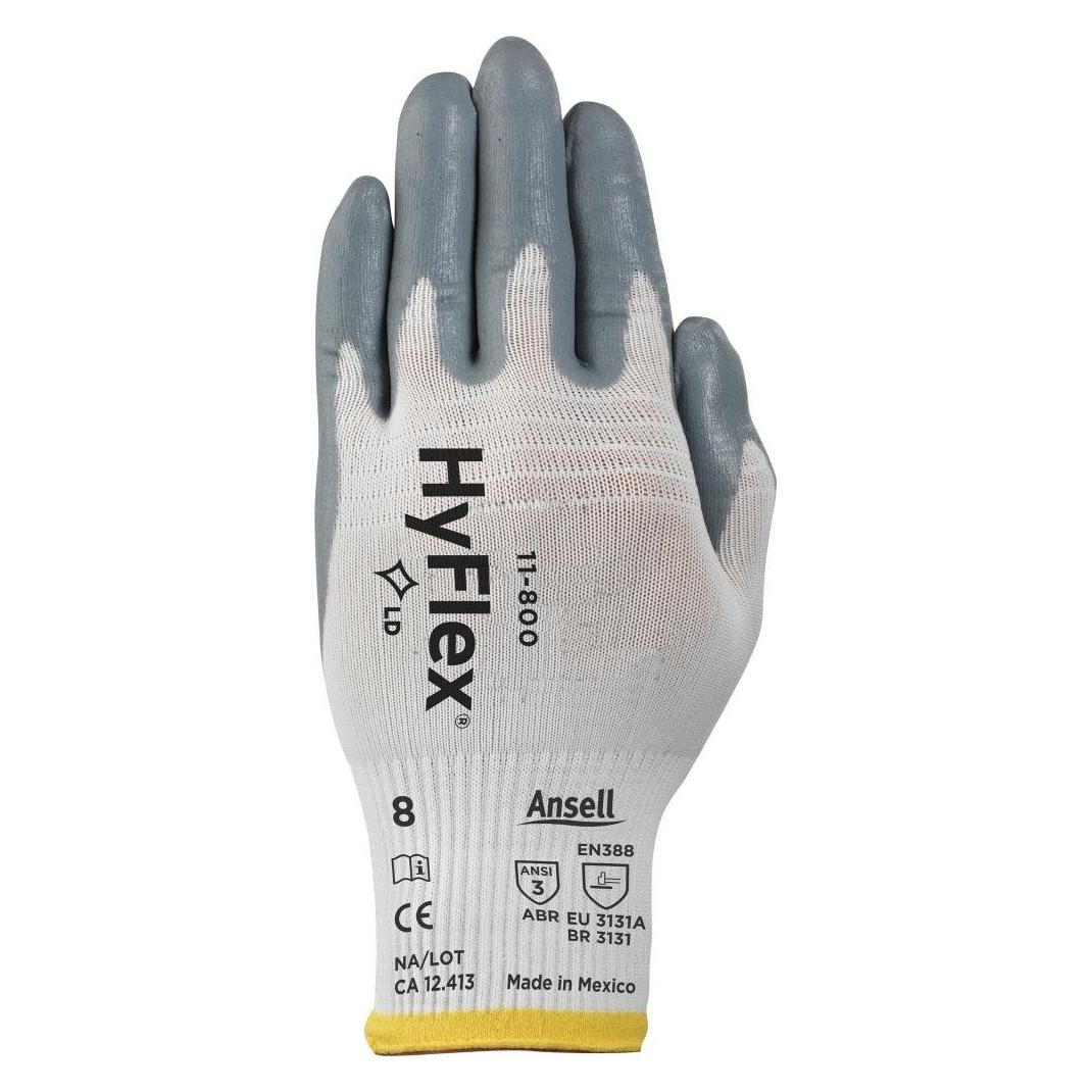 Ansell Handschuh HyFlex 11-800, EN 388, Grösse 9 (9) (11-800/9)