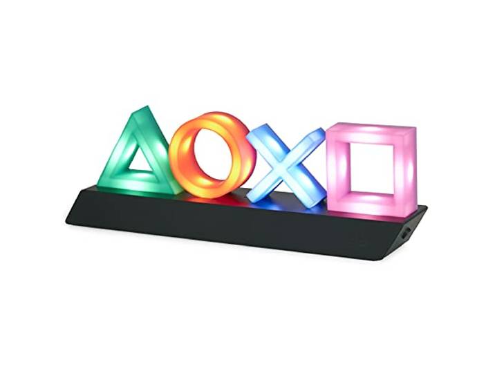 Paladone Playstation Lumières Icones à 3 Modes - Réagit à la Musique\, Lumière pour Pièce de Jeu