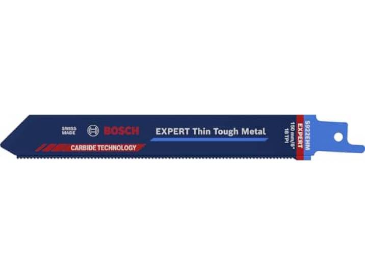 Bosch 10x EXPERT Thin Tough Metal S 922 EHM reciprozaagblad (voor Roestvrijstalen buizen, Roestvrijstalen buizen, Lengte 150 mm, Professional Accessoires Reciprozaag)