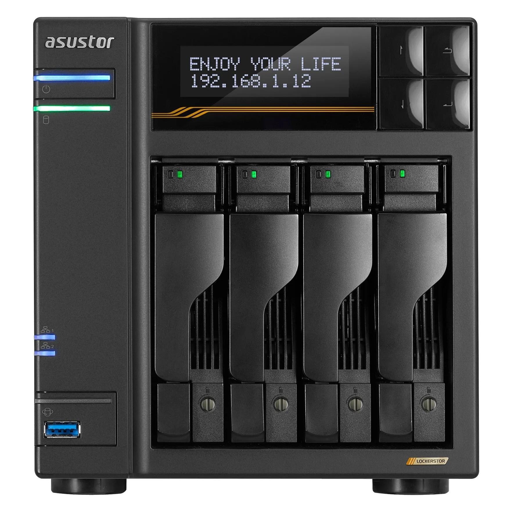 Asustor Lockerstor 4 Gen3 AS6804T (0 TB) (90-AS6804T00-MF30)