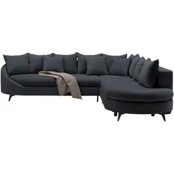 Ecksofa Axel Dunkelgrau