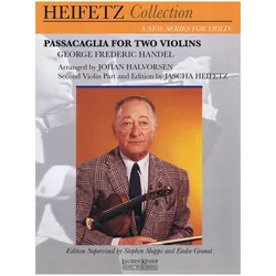 Passacaglia for Two Violins, Fachbücher von Jascha Heifetz