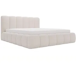 POLSTERBETT Cloud 180x200 Bouclé-Stoff Beige