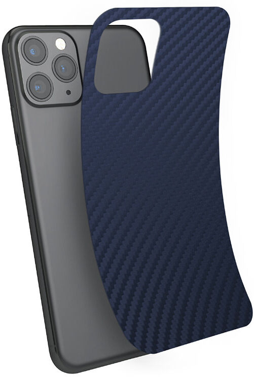 PELÍCULA TELEMÓVEL TRASEIRA SBS FAST SKIN CARBON BLUE