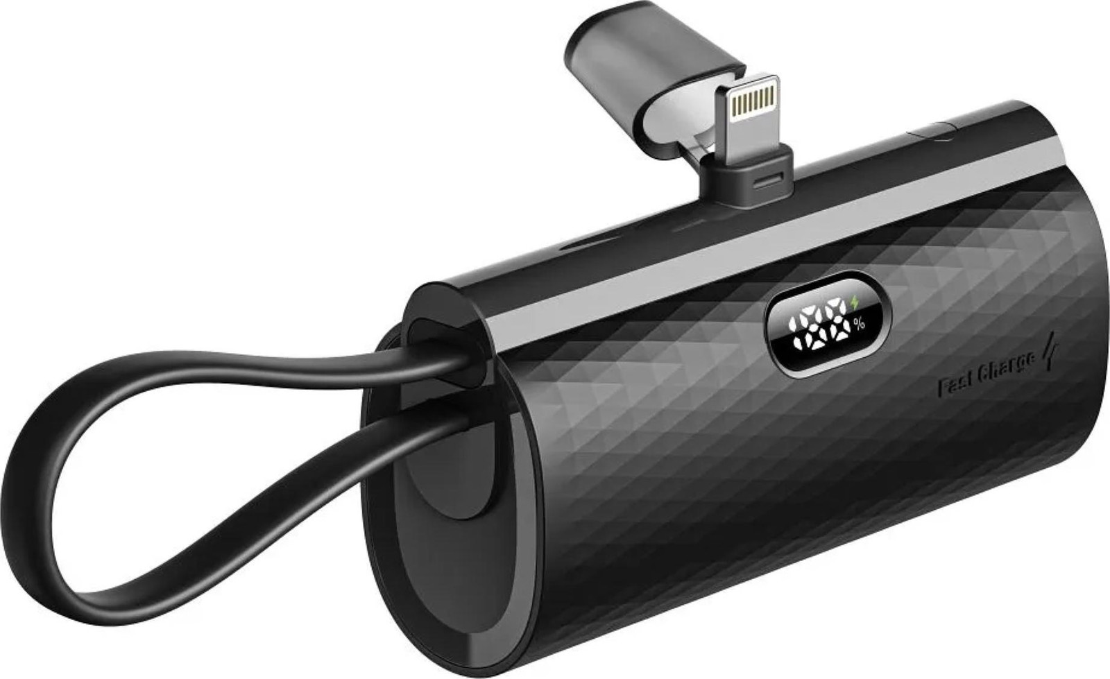 Forcell Powerbank F-Energy Power Plug F5K3, 5000 mAh, PD 20W, zwart