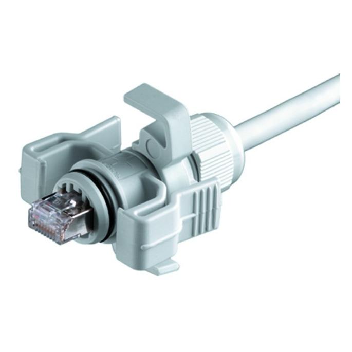 Telegärtner RJ45 Stecker Kat. 6, IP67 Brandschutzklasse UL94 V0 (J00026A0150)
