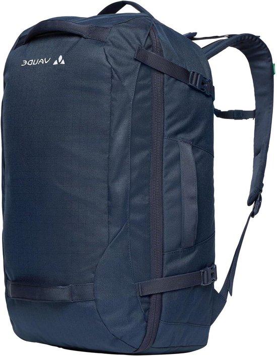 Rucksack als Handgepäck - Weekenderucksack - Für Wochenendtrips und Geschäftsreisen - Aus recycelten Materialien - Laptopfach - 55 x 40 x 20 cm - eclipse