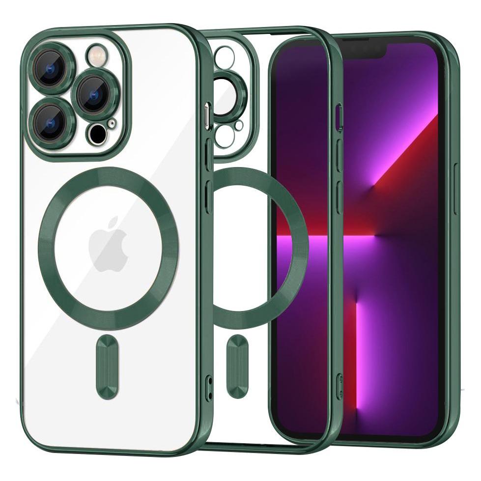 Techsuit - Luxury Crystal MagSafe - iPhone 13 Pro - Deep Green (Apple iPhone 13 Pro) (56348923)