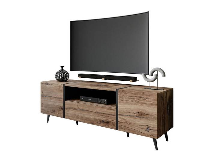 Lookway TV-Schrank ONYX LOFT auf Füßen 185x53x41,3 cm