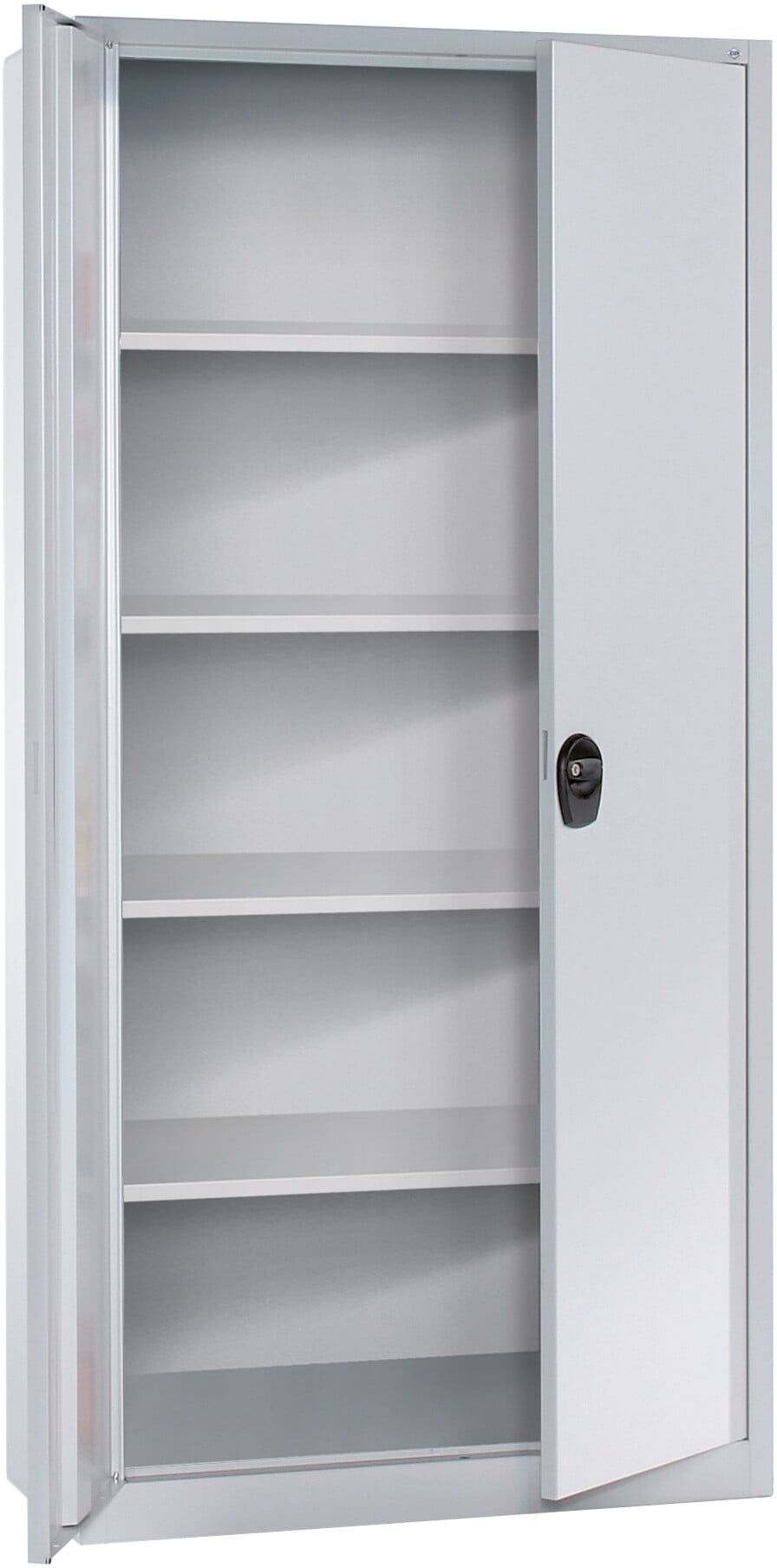 C+P Büro-Flügeltürenschrank Basis PLUS, 1950x930x400mm, 7035/7035 ; C + P Möbelsysteme (0130287-350 S10000)