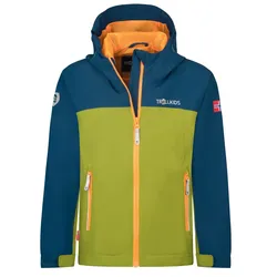 Trollkids Kinder Telemark Regenjacke - 122 - pear green