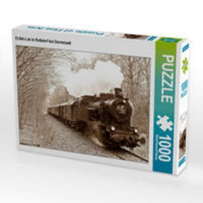 CALVENDO Puzzle ELNA-Lok in Roßdorf bei Darmstadt | 1000 Teile Lege-Größe 64x48cm Foto-Puzzle für glückliche Stunden