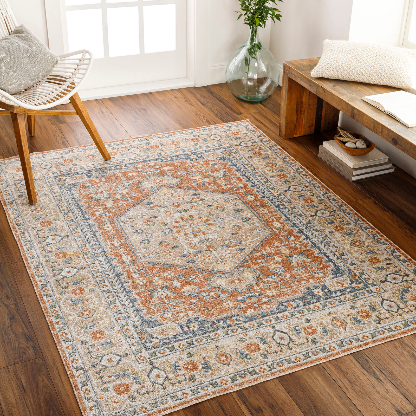 Teppich LIVABLISS "OIDA", braun, B:200cm H:5,1mm L:275cm, Polyester, Teppiche, Teppich braun B : 200cm 1 Stk., 5,1mm, L: 275cm