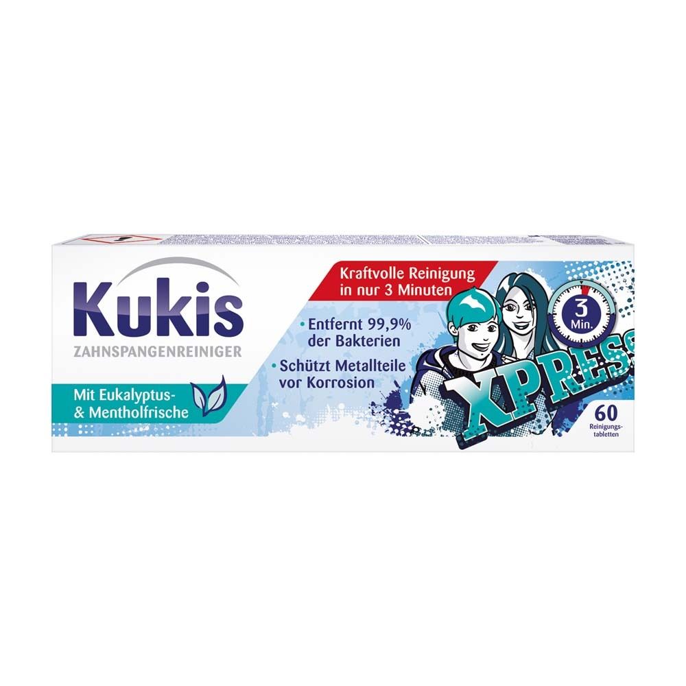 Kukis Zahnspangenreiniger 2x30 St Tabletten