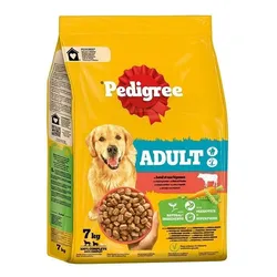 Pedigree 7kg Adult mit Rind+Gemüse
