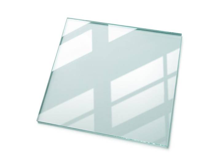 Tulup Glasplatte 50x50 transparent, Transparent, Glas, Quadratisch, 50x0.4x50 cm, Esszimmer, Esstische, Tischsysteme