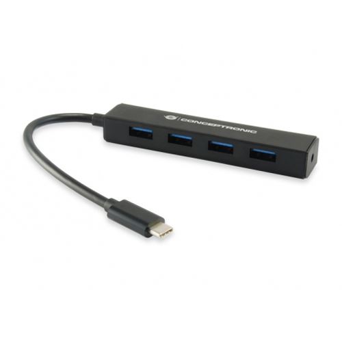 Conceptronic USB-HUB 4-Port USB3.1 Type-C -> 4x USB 3.0 sw