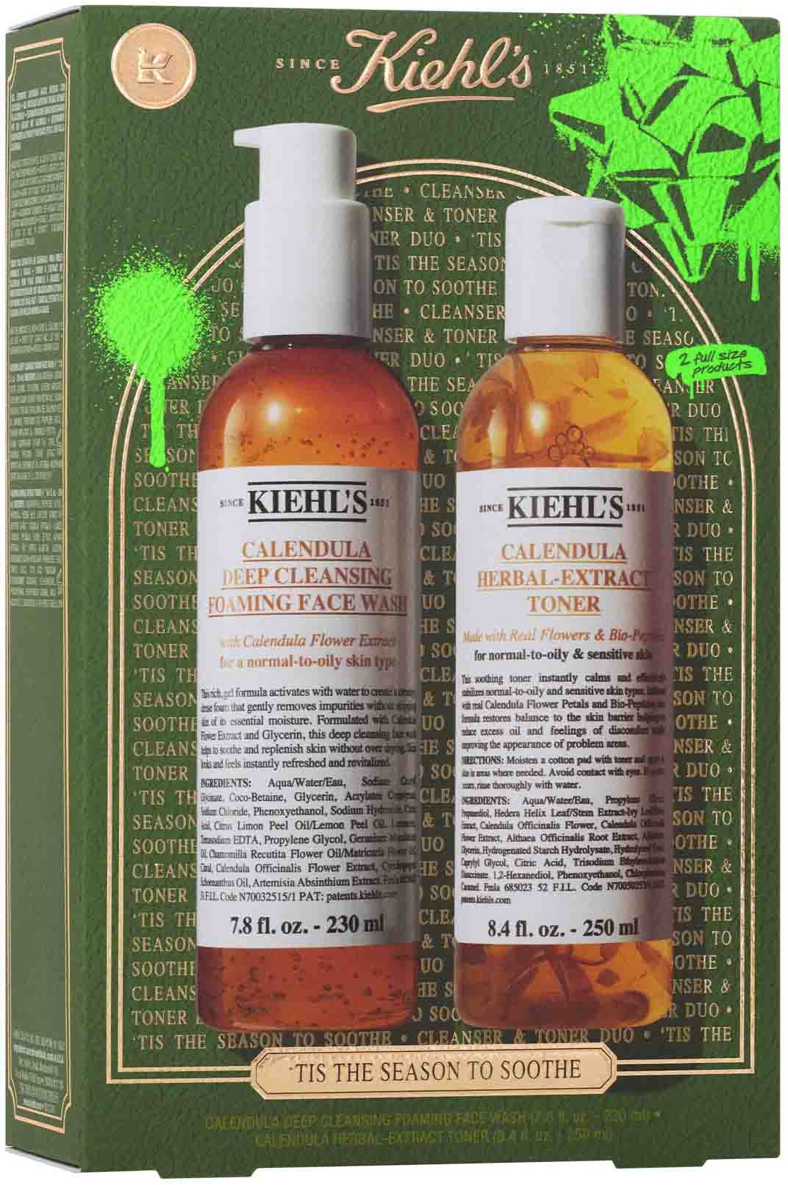Kiehls Set The Oil Behind