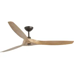 DC Deckenventilator Morea Holz 152 cm mit Fernbedienung