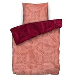 MONT CHALET Wendebettwäsche elegante Grafik Mikrofaser Chinchilla Einzelbett, 2tlg.