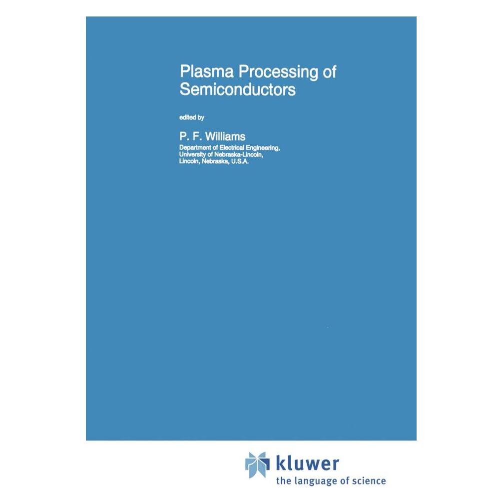 Springer Plasma Processing of Semiconductors (Englisch, Softcover) (35232111)