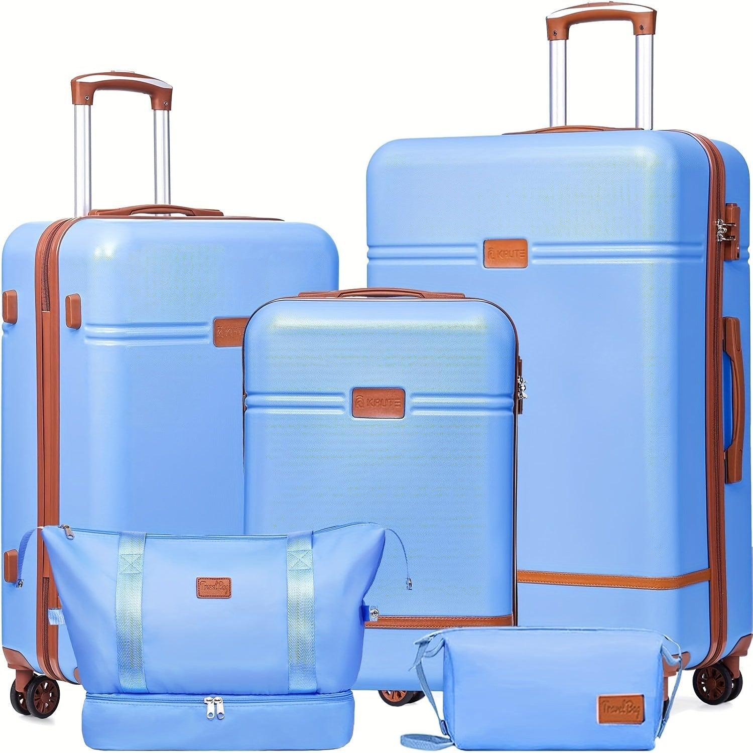 Hartschalenkoffer - Reisekoffer - Trolley - Handgepäck - Koffer-Sets - ABS-Hartschale - 4 schwenkbare Rollen