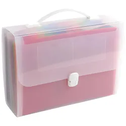 Exacompta Fächermappe Crystal 24 Fächer transparent, 1 St.