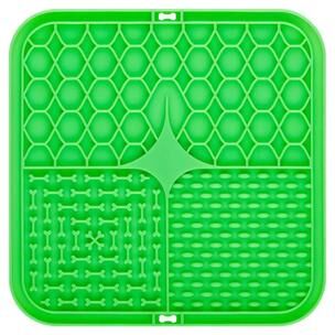 Uplifted Finds Stress Relief Silicone Distraction Lick Mat green 1 Pc