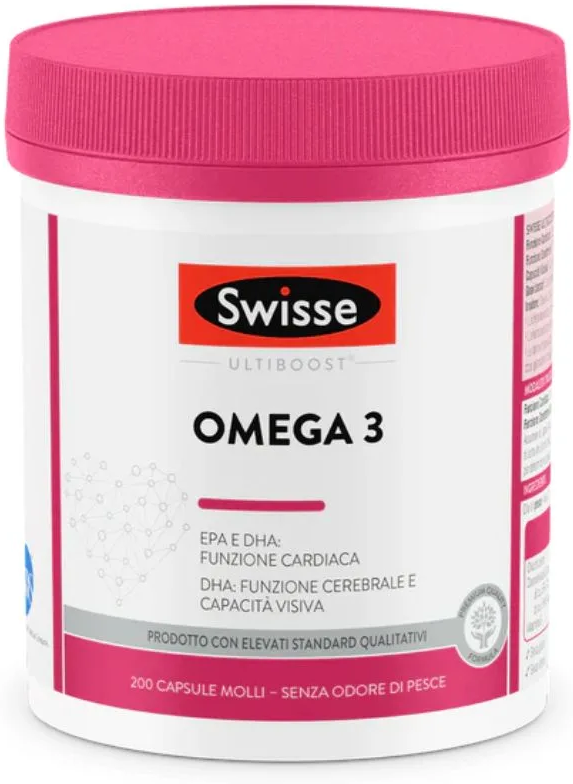 HEALTH AND HAPPINESS (H&H) IT. Swisse Cuore e Omega 3, 200 Capsule