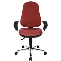 Topstar Bürostuhl »Support Deluxe« mit Armlehnen rot