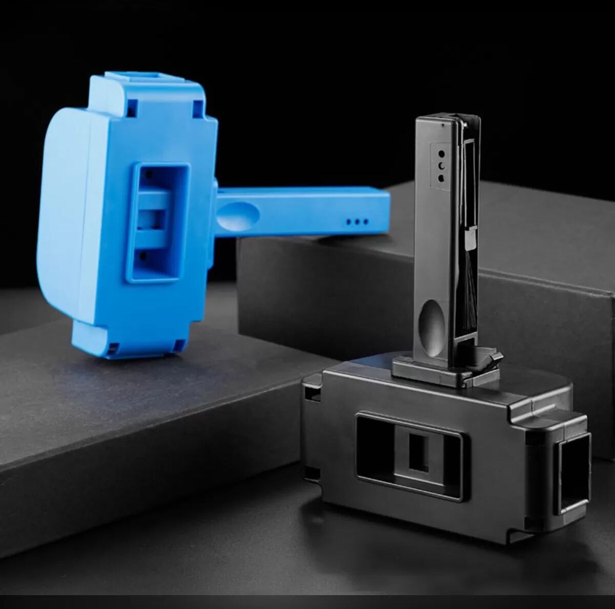 INF Kit de nettoyage de chaîne de vélo multifonctionnel pour un nettoyage en profondeur - Conception améliorée Bleu