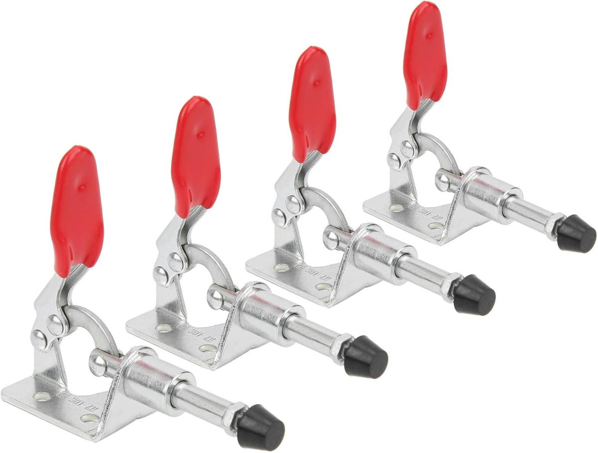 Toggle Klem Set met Vaste Lock Klemmen voor Mechanische Bevestiging en Horizontale Push Pull, 45 kg Belasting