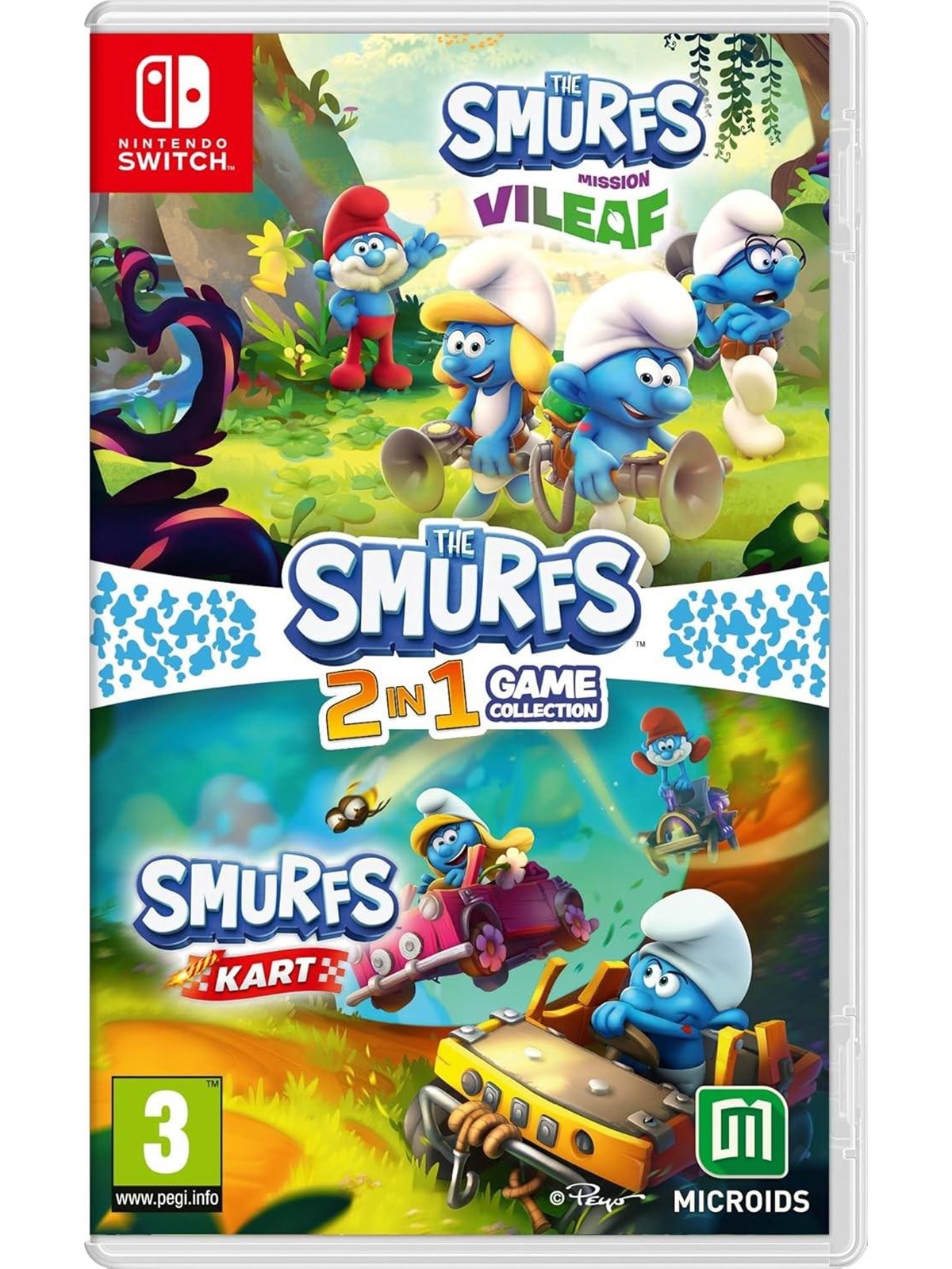 Smurfs 2 in 1 Game Collection - Nintendo Switch - Action - PEGI 3