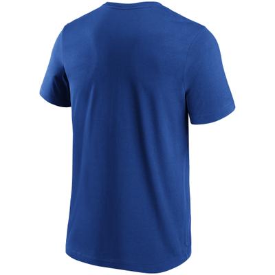 T-Shirt FANATICS "Fanatics T-Shirt Indianapolis Colts Primary Logo Graphic", Damen, Gr. XL, blau, 100% Baumwolle, Shirts T-Shirt