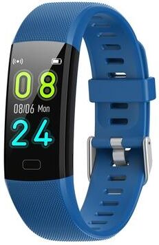 Inspired Deals Y10 Smart Fitness Tracker With Heart Rate Sleep Blood Oxygen Monitoring And Call Reminder blue