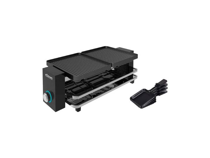 Koenig Piano Noir 8 Raclette-Grill Schwarz