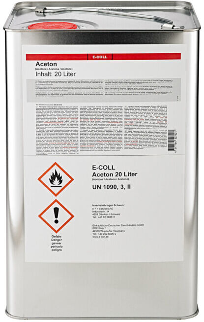 E-COLL Acétone bidon 20L (4317784527521)
