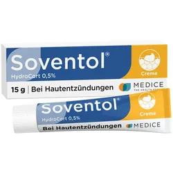 Soventol HydroCort 0,5% Creme bei akuten Hautentzündungen 15 g