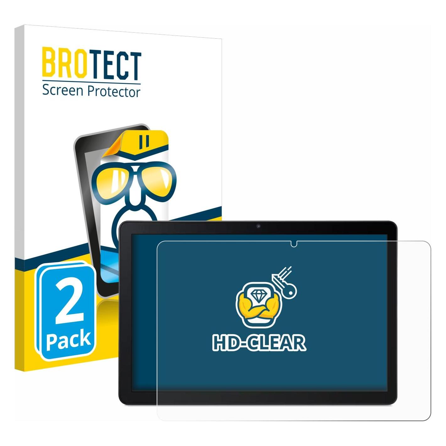 Brotect Schutzfolie Displayschutz Klar (2 Stk., Acer Iconia Tab M10) (1849995)