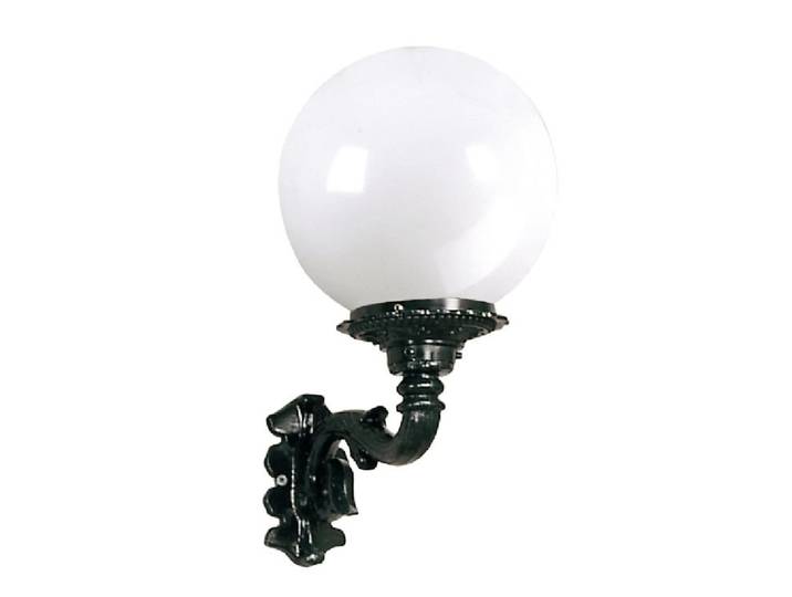 Bollamp Toulouse nostalgie - zwart KS Verlichting - 1307