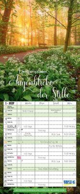 Korsch Bildkalender Augenblicke der Stille 2027, Panoramafotos, 4 Notizspalten, Ferientermine, Vorschau bis März 2028, L 190 x B 460 x H 5 mm, farbig