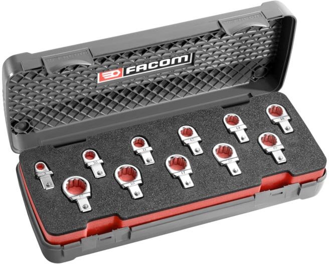 Facom Douilles à clés mixtes 9x12 mm 11 pièces (12.J11)