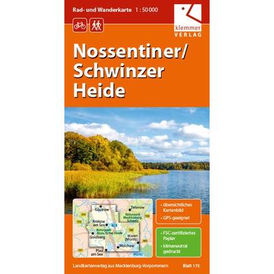 Rad- und Wanderkarte Nossentiner/Schwinzer Heide, Sonstige von , Klemmer-Verlag, 978-3-940175-61-8