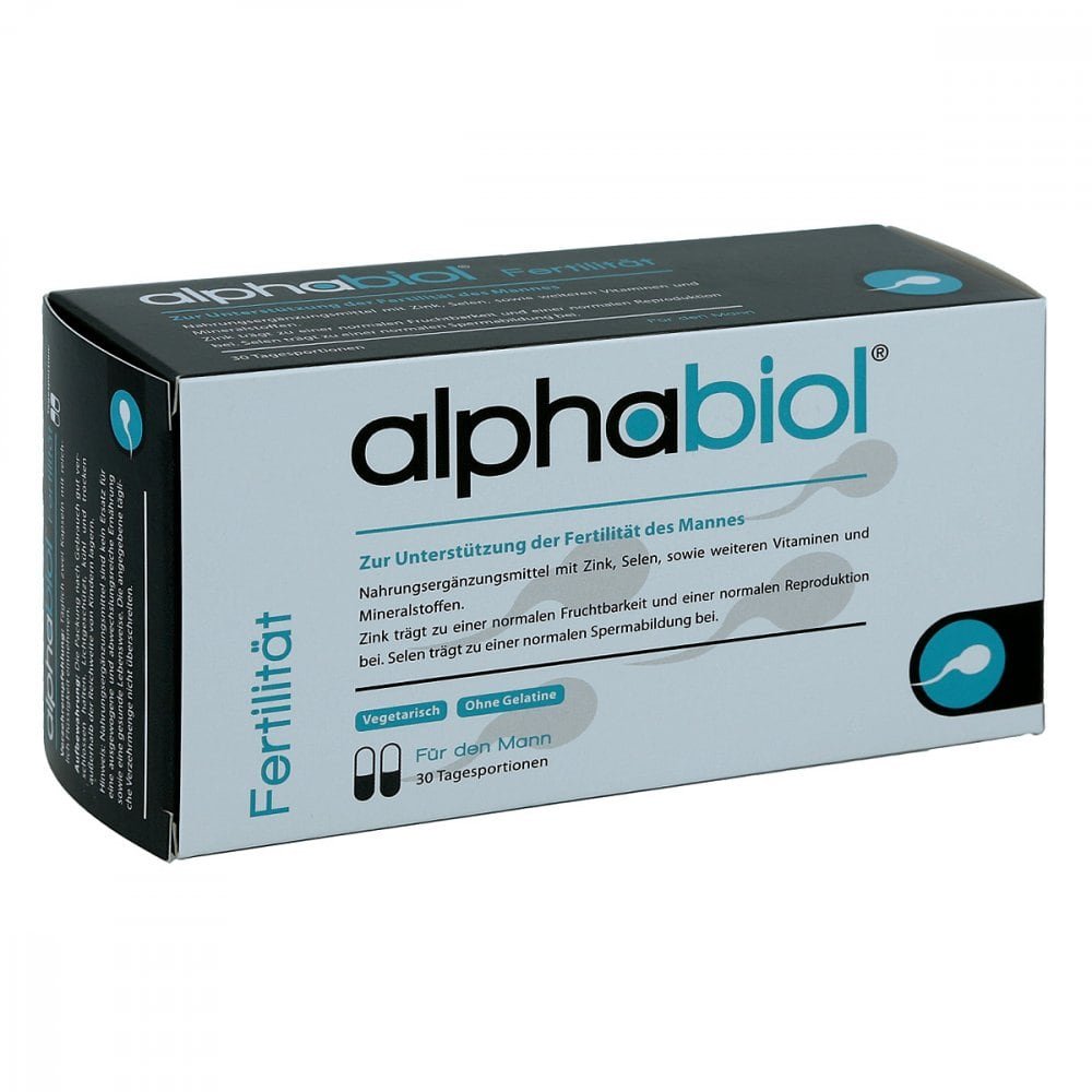 NanoRepro AG Alphabiol Fertilität für den Mann Kapseln 10311876